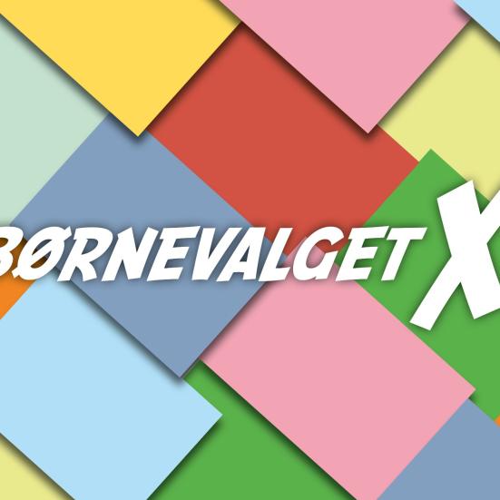 Grafik med teksten børnevalget X