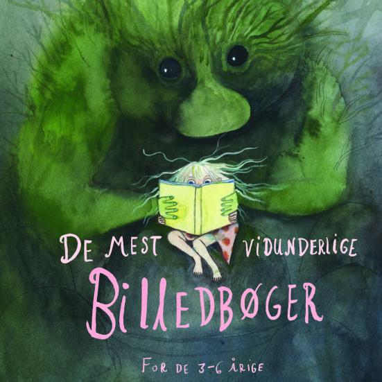 Forsiden illustration til boglisten "De mest vidunderlige billedbøger"
