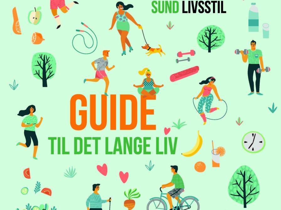 Guide til det lange liv. Bøger til en sund livsstil.