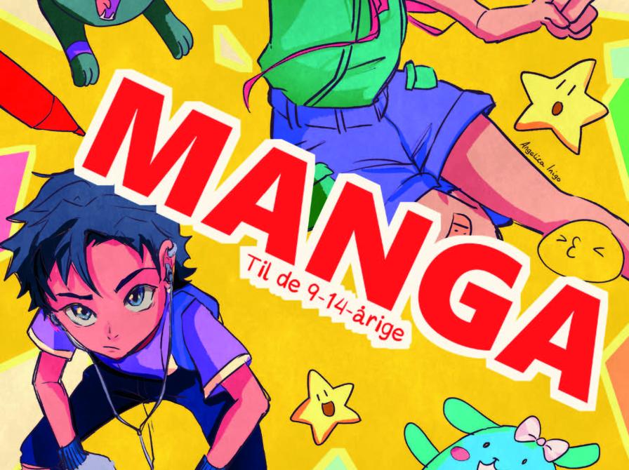 Manga til de 9-14 årige - litteraturliste