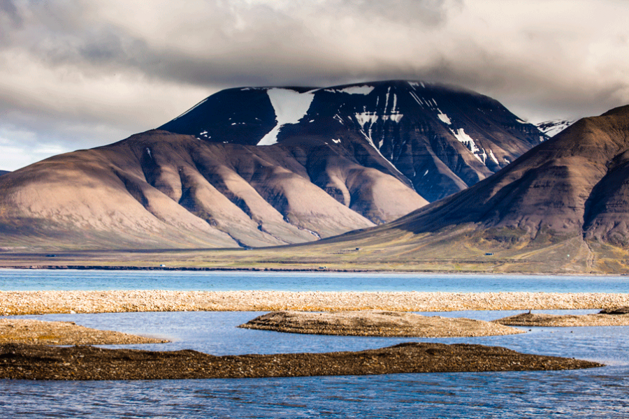 Landskab fra Svalbard