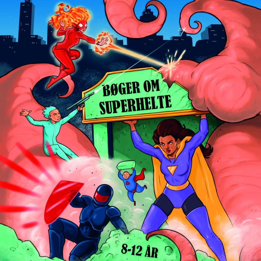 Bøger om superhelte (8-12 år)